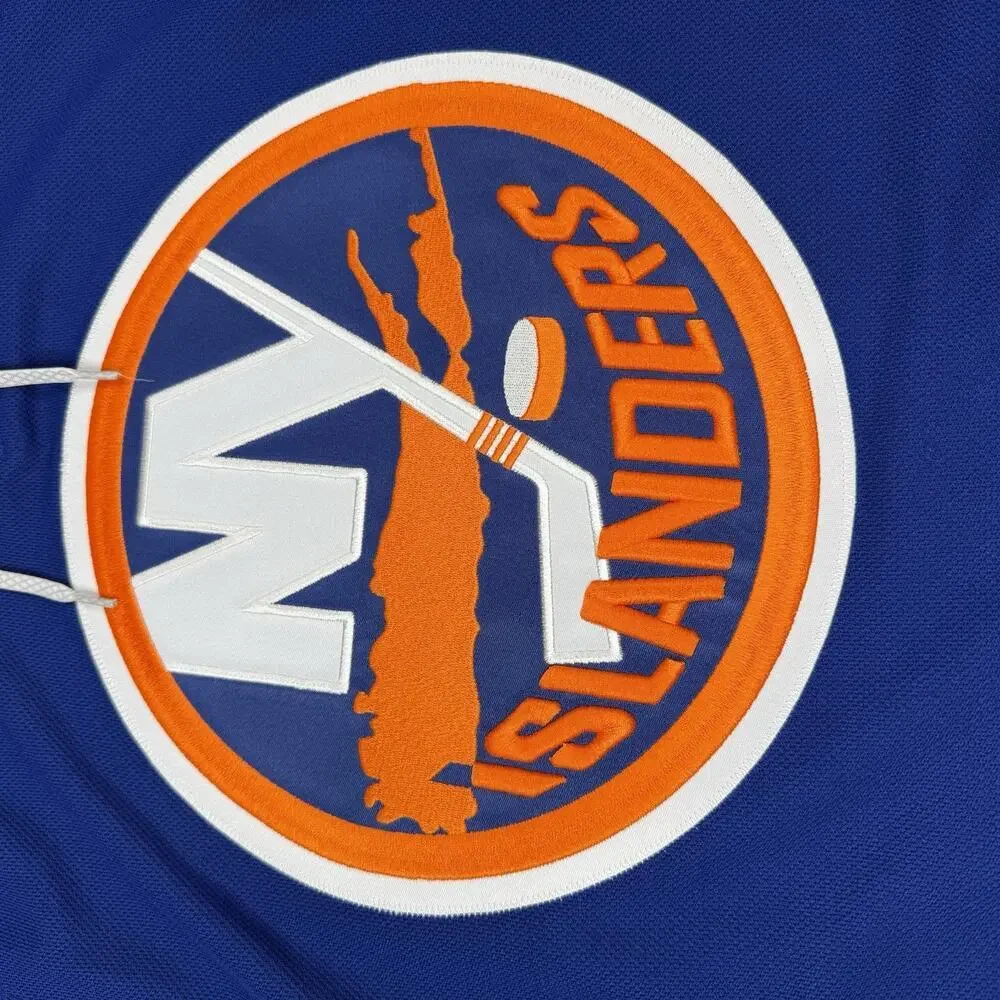 Adidas NHL New York Islanders Authentic Home Royal Hockey Jersey GT5618 Size 50
